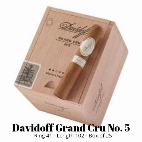 CIGAR Davidoff Grand Cru No. 5 - Box of 25 cerutu cigar