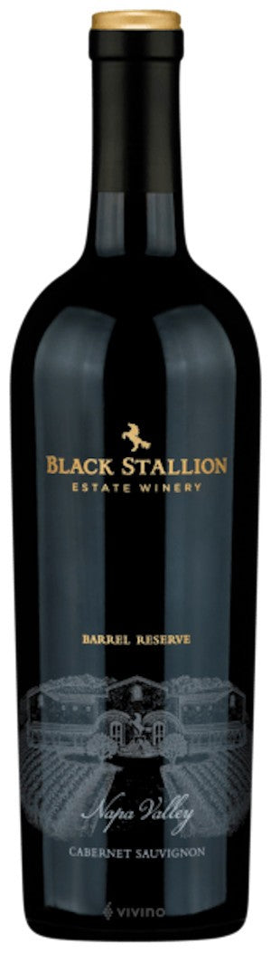 Red Wine Black Stallion Barrel Reserve Cabernet Sauvignon -2018 - 750ml USA