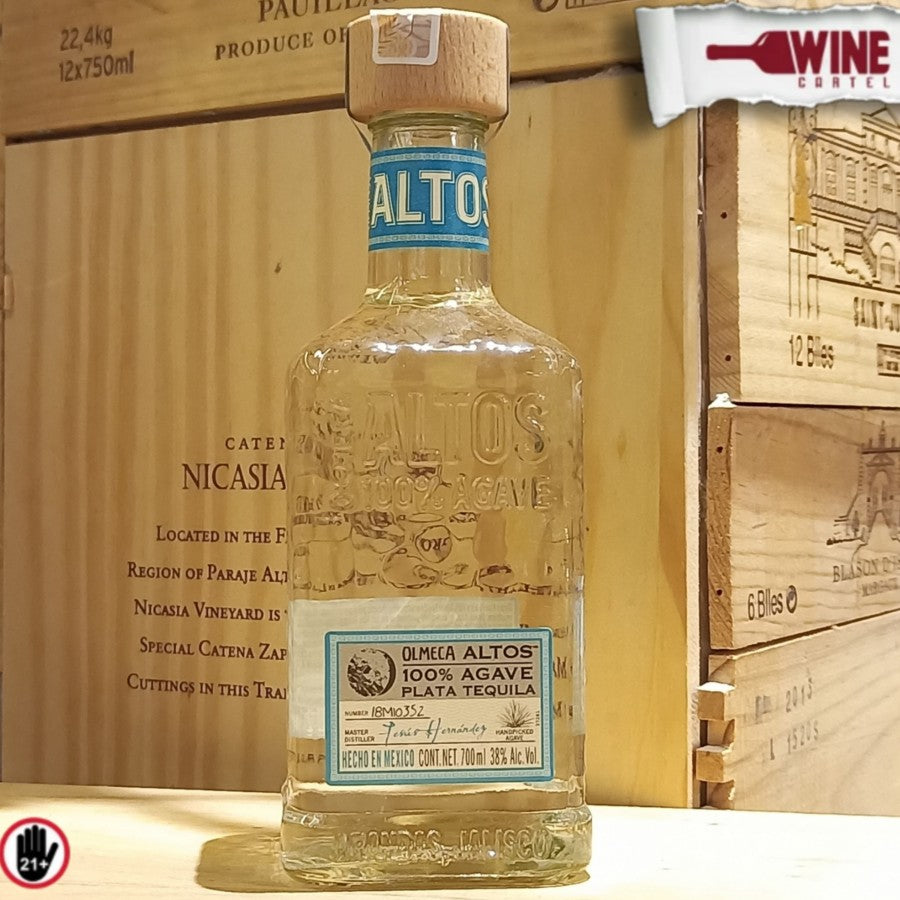 TEQUILA Altos Plata Reposado Anejo - Reposado 700mL MEXICO