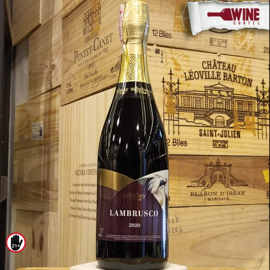 SPARKLING WINE Sababay Sparkling Lambrusco 750mL INDONESIA