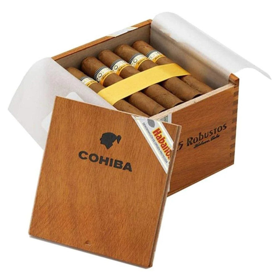 CIGAR Cohiba Robusto Ellaguito Factory (25) / Box Cerutu Cuba