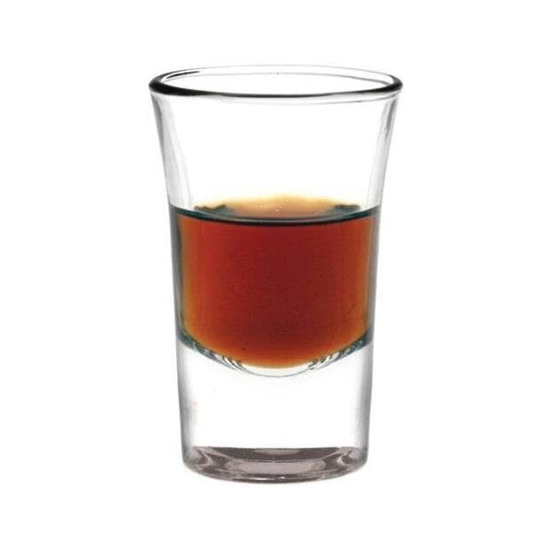 Gelas Sloki Kaca Mini Kecil Shooter Shot Alkohol Espresso Coffee Sirup Soju Whisky