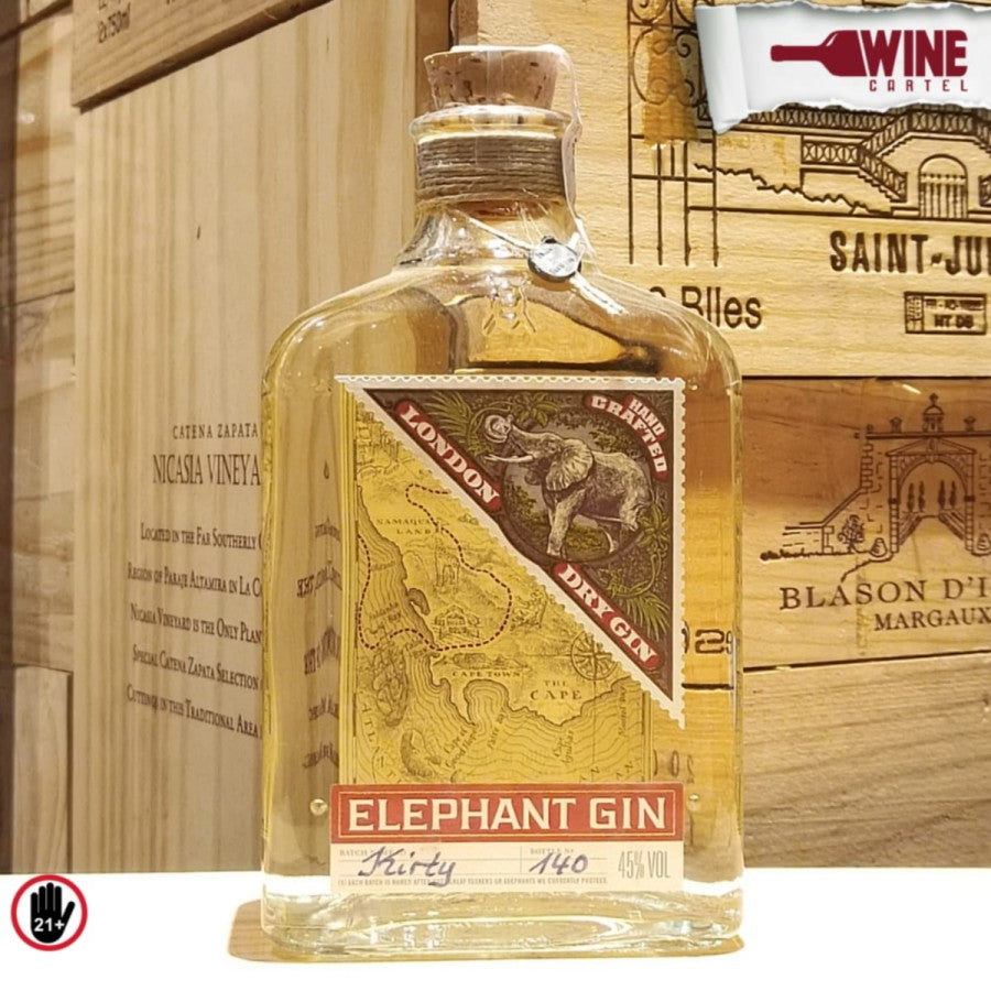 GIN Elephant Gin London Dry Gin Hand Crafted 700mL RARE ITEM GERMANY