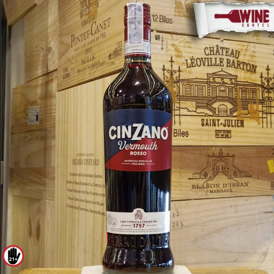 LIQUEUR CINZANO Vermouth Rosso 700ml Liquor Spirits ITALY