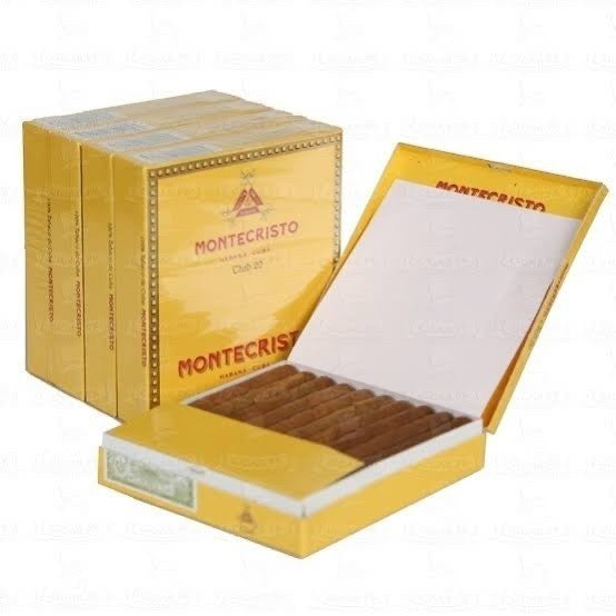 CIGAR Cerutu CUBA kuba MONTECRISTO Club 20 Box of 5 / Pack (100) batang