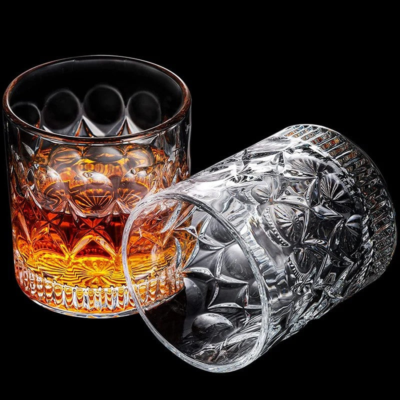 WHISKY Glass Gelas Bourbon Crystal Kaca PREMIUM Elegant Gin Vodka Bir Wine Air minum COCKTAIL