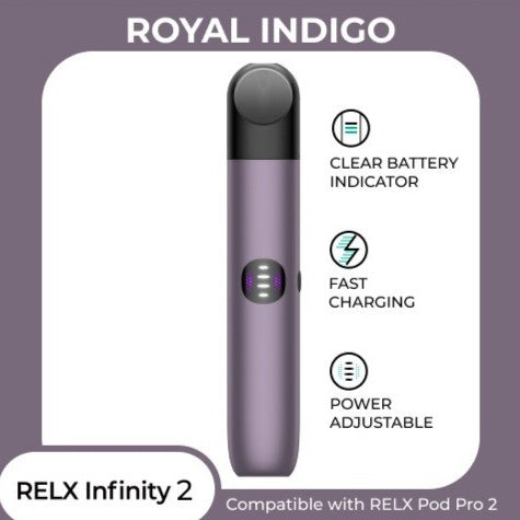 RELX Infinity 2 Device - Royal Indigo Vape Mini Pods Pod