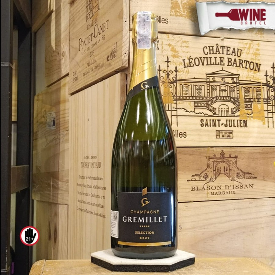 CHAMPAGNE Gremillet Champagne Selection Brut 750ml FRANCE