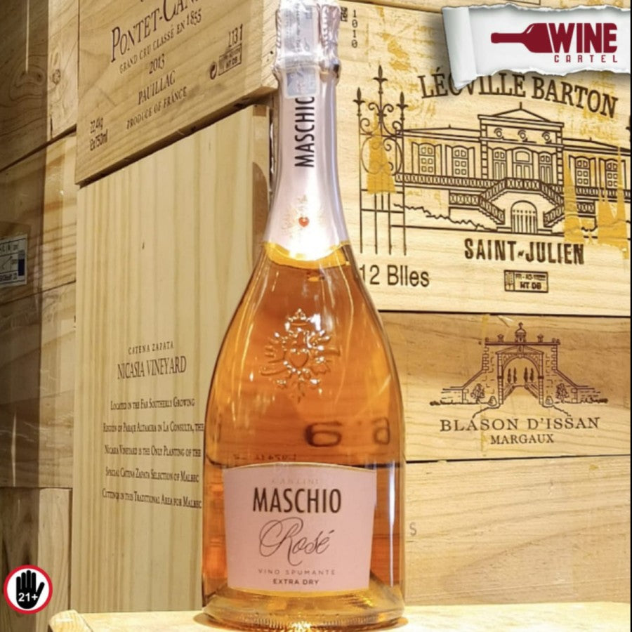 SPARKLING Maschio Rose Prosecco Millesimato Extra Dry Italy 750mL ITALY