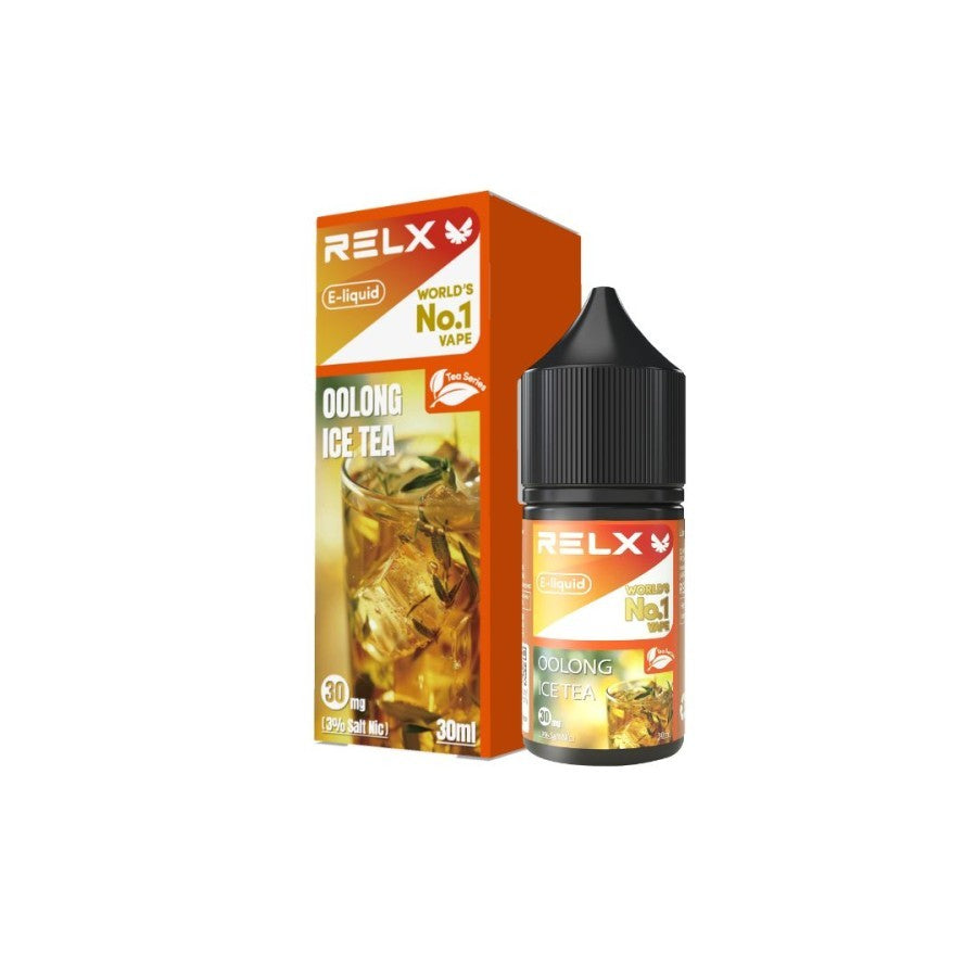 RELX ELiquid / Liquid Pos Vape Refill Saltnic 30ml - Oolong Ice Tea