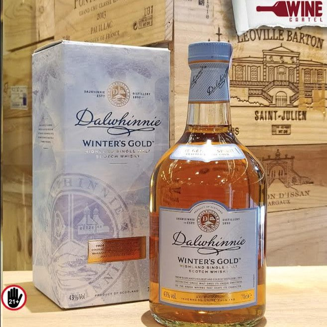 WHISKY Dalwhinnie Winter's Gold Single Malt Whiskey 700ml SCOTLAND