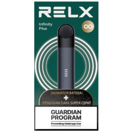 RELX Infinity Plus Device - Black Phantom Mini Pod Vape Pods