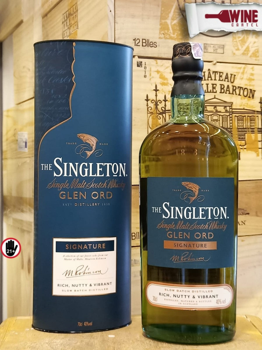 WHISKY The Singleton Signature Glen Ord Single Malt Scotch Whisky700mL