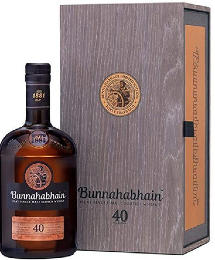 WHISKY Bunnahabhain 40 Years Old Single Malt Scotch Whisky 700ml UNITED KINGDOM