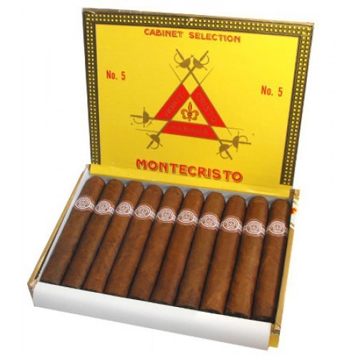 CIGAR CERUTU MONTECRISTO NO 5 / NO.5 PER BOX ( ISI 25 STICK ) ORIGINAL