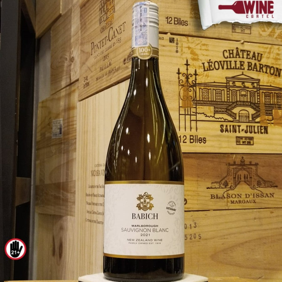 WHITE WINE Babich Hawke's Bay - Sauvignon Blanc White Wine 750ml NEW ZEALAND