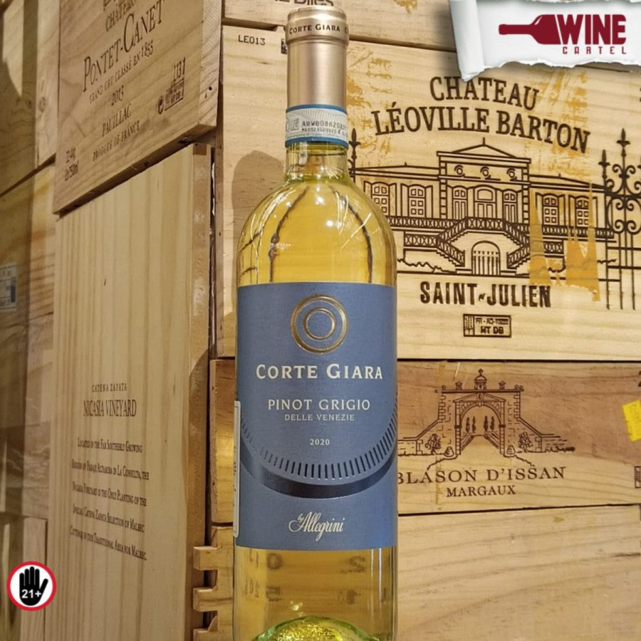 WHITE WINE Corte Giara Pinot Grigio delle Venezie Italy 750mL ITALY