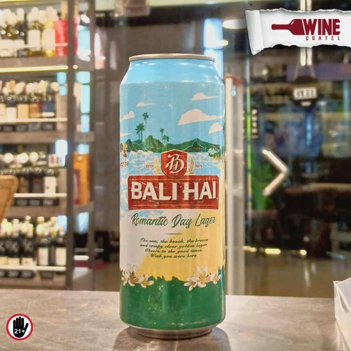 Beer BALI HAI Bir Romantic Day Lager 6 Cans / 6x 500ml INDONESIA