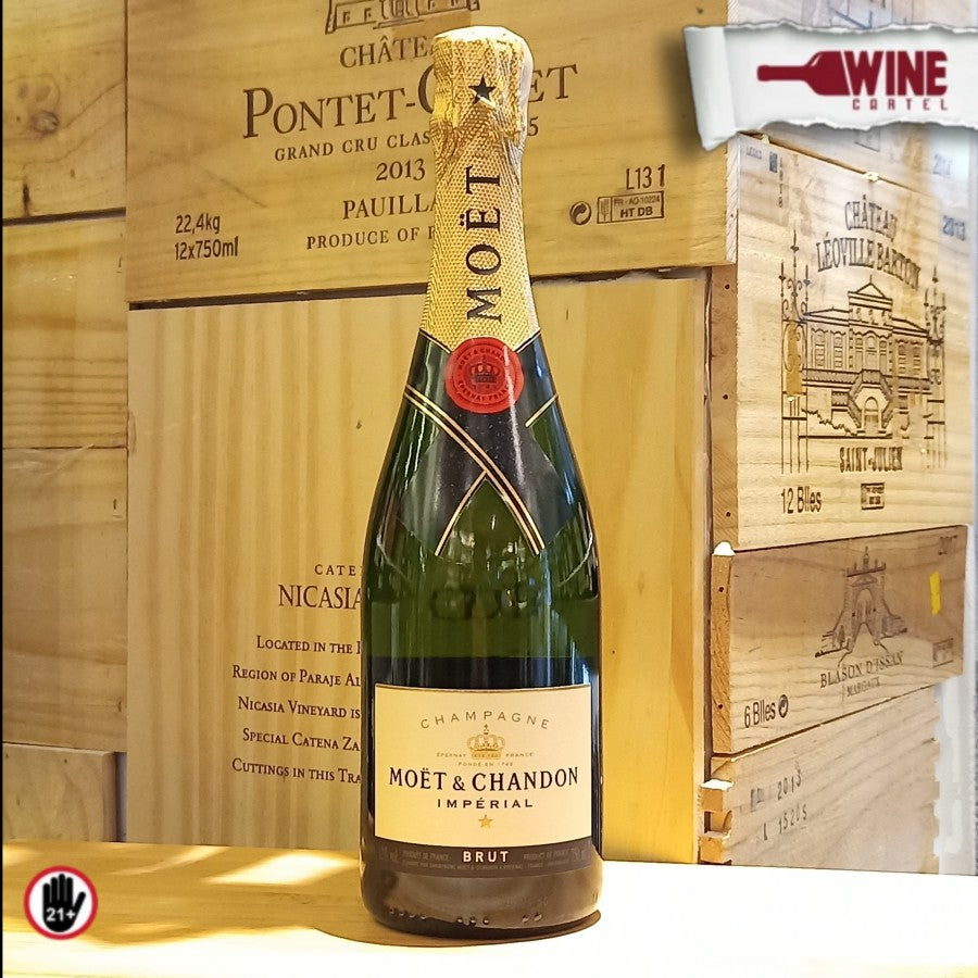 CHAMPAGNE Moet & Chandon Imperial Brut Champagne 750ml FRENCH