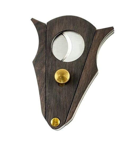 Wooden Double Blade Cigar Cutter - Pemotong Rokok Cerutu