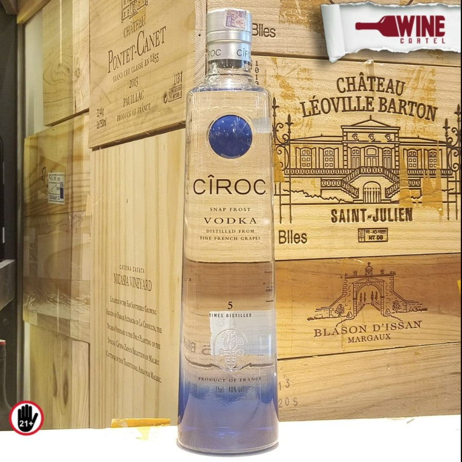 VODKA Ciroc 750ML ORIGINAL REGISTERED FRANCE