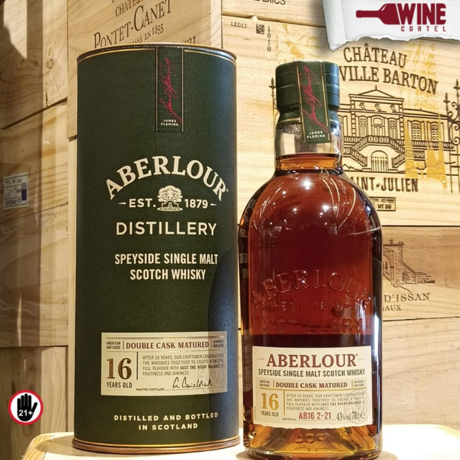 WHISKY Aberlour 16 Highland Single Malt Whisky 700mL