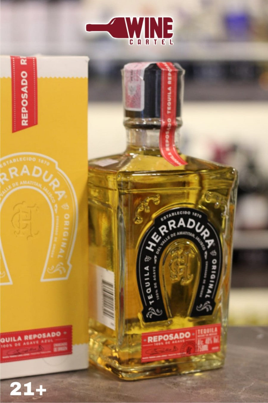 TEQUILA Herradura Reposado Tequila 750mL MEXICO