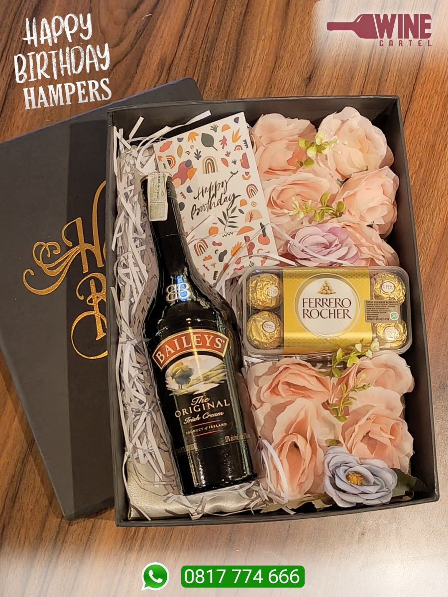 SPECIAL BIRTHDAY HAMPERS LIQUOR Baileys The Original Irish Cream Liqueur Ireland 750mL IRELAND