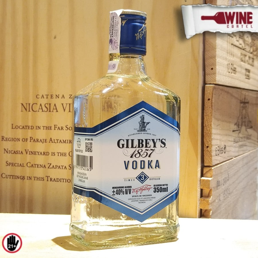 GILBEYS VODKA  350ML ORIGINAL REGISTERED LONDON