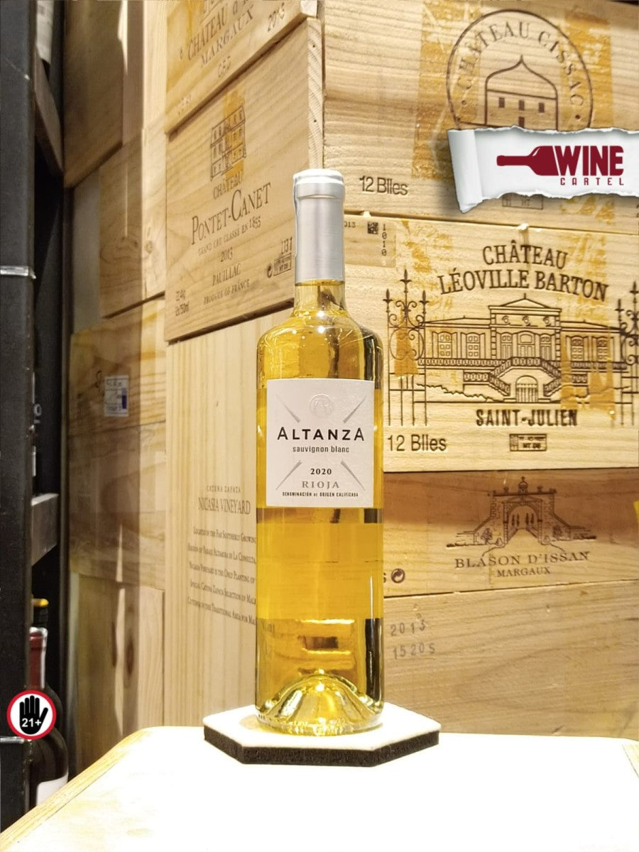 WHITE WINE Altanza Rioja Sauvignon Blanc Spain 750mL Spanish Rioja SPAIN