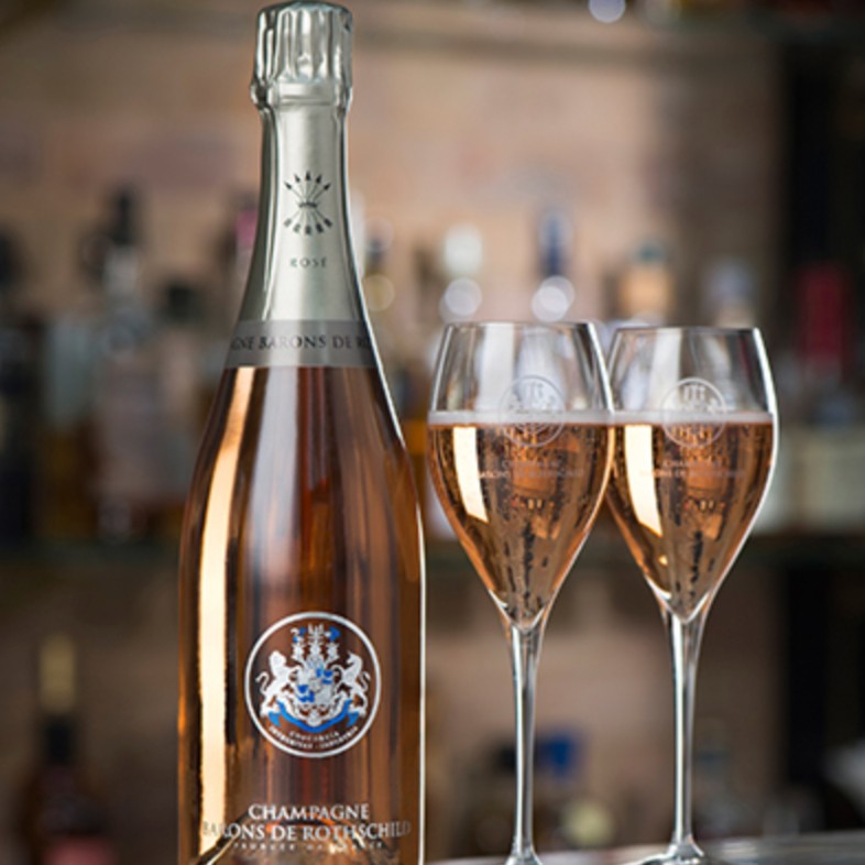 Barons de Rothschild Rose Sparkling N.V. France 750mL FRANCE