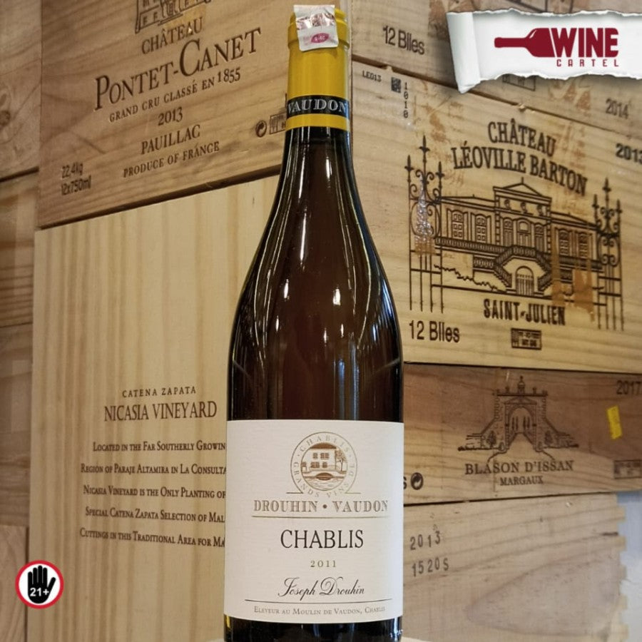 WHITE WINE Joseph Drouhin Drouhin Vaudon Chablis 2011 750mL FRANCE