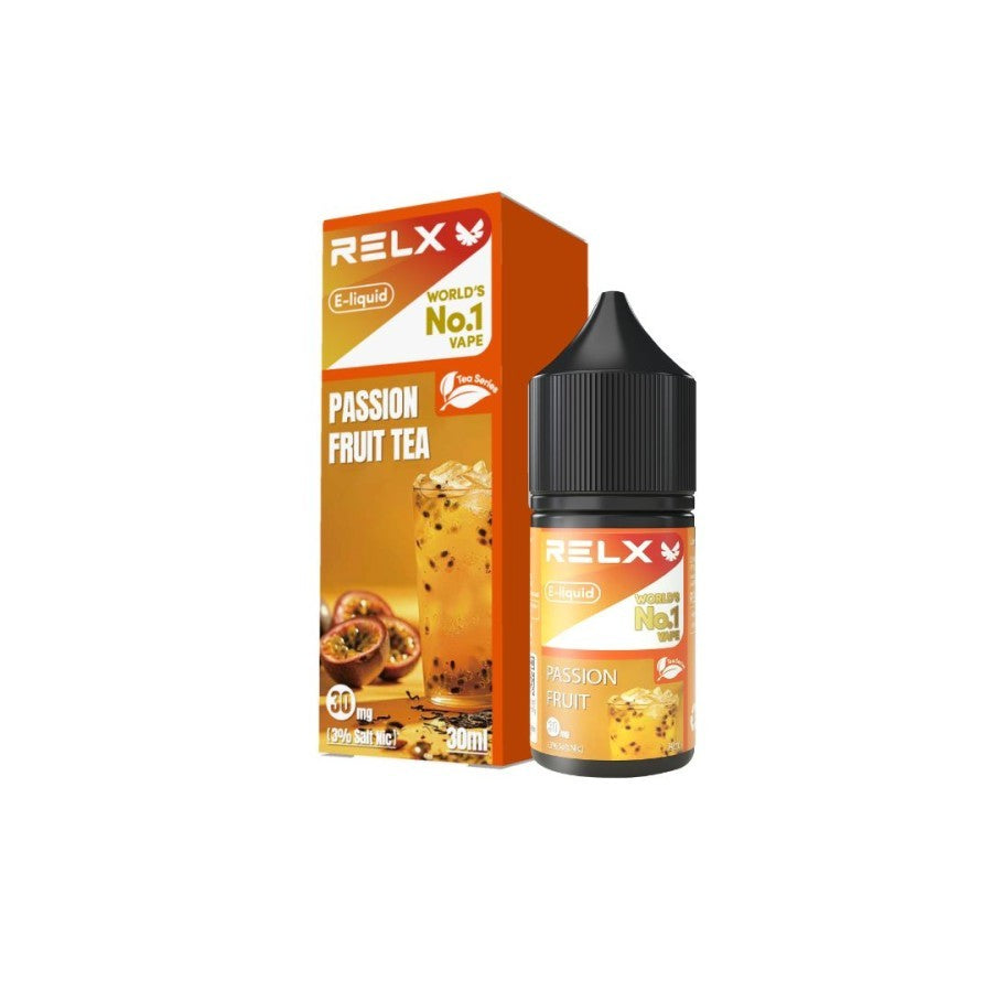 RELX ELiquid / Liquid Pod Vape Saltnic 30ml - Passion Fruit Tea