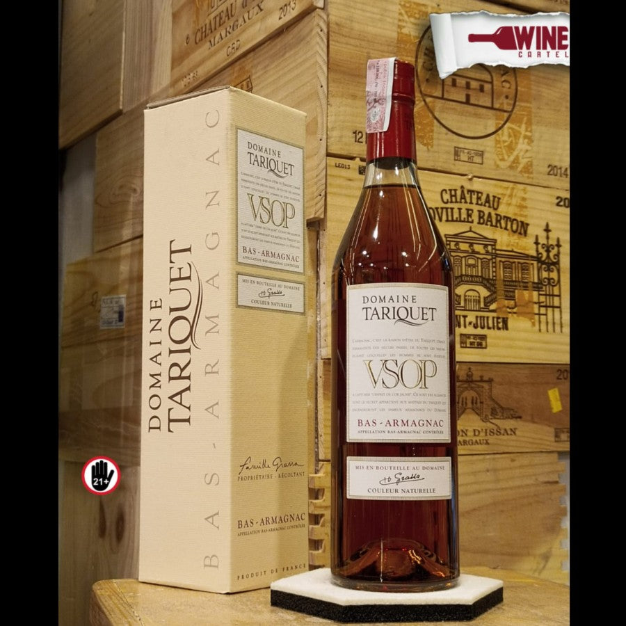 COGNAC Domaine Tariquet Bas Armagnac VSOP Brandy 700ml FRANCE