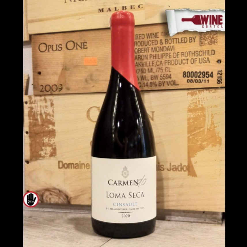 RED WINE Carmen Loma Seca Cinsault 750mL CHILE