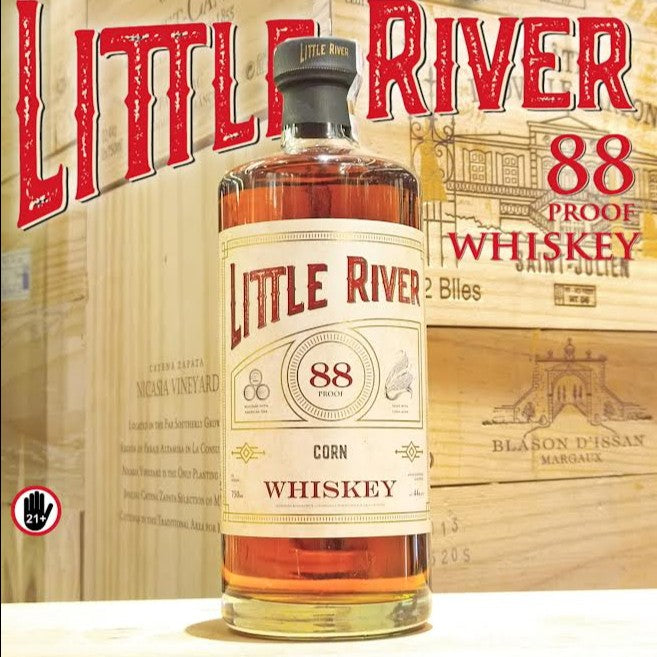 WHISKY Little River Whiskey Corn 88 Proof Whiskey Indonesia Bali 750ml INDONESIA