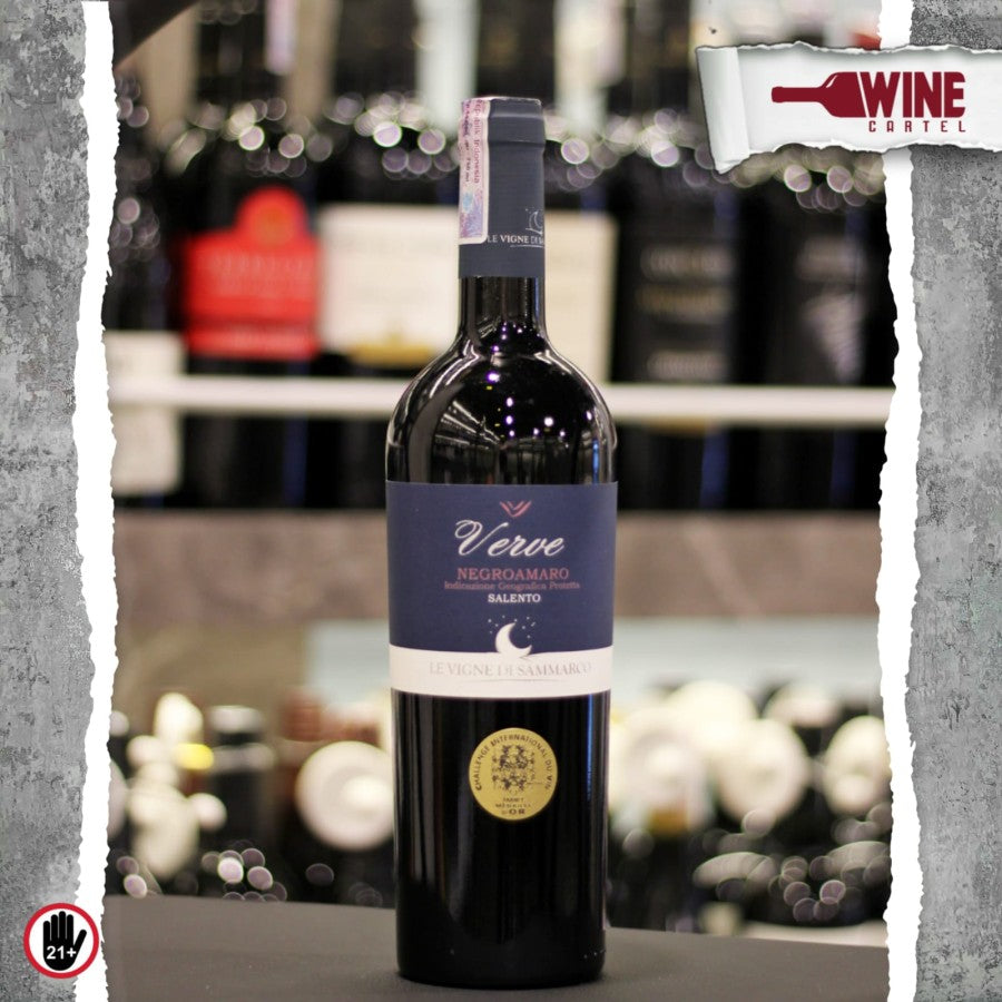 RED WINE Verve Negroamaro Salento IGP 750mL ITALY