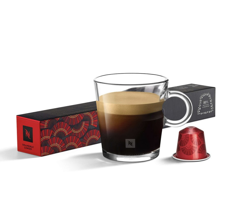 Nespresso Shanghai Lungo Coffee Capsules - Limited Edition Kapsul Kopi