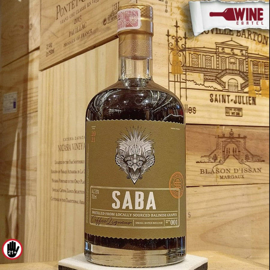 LIQUOR Sababay SABA Coffee Liqueur 750ml INDONESIA