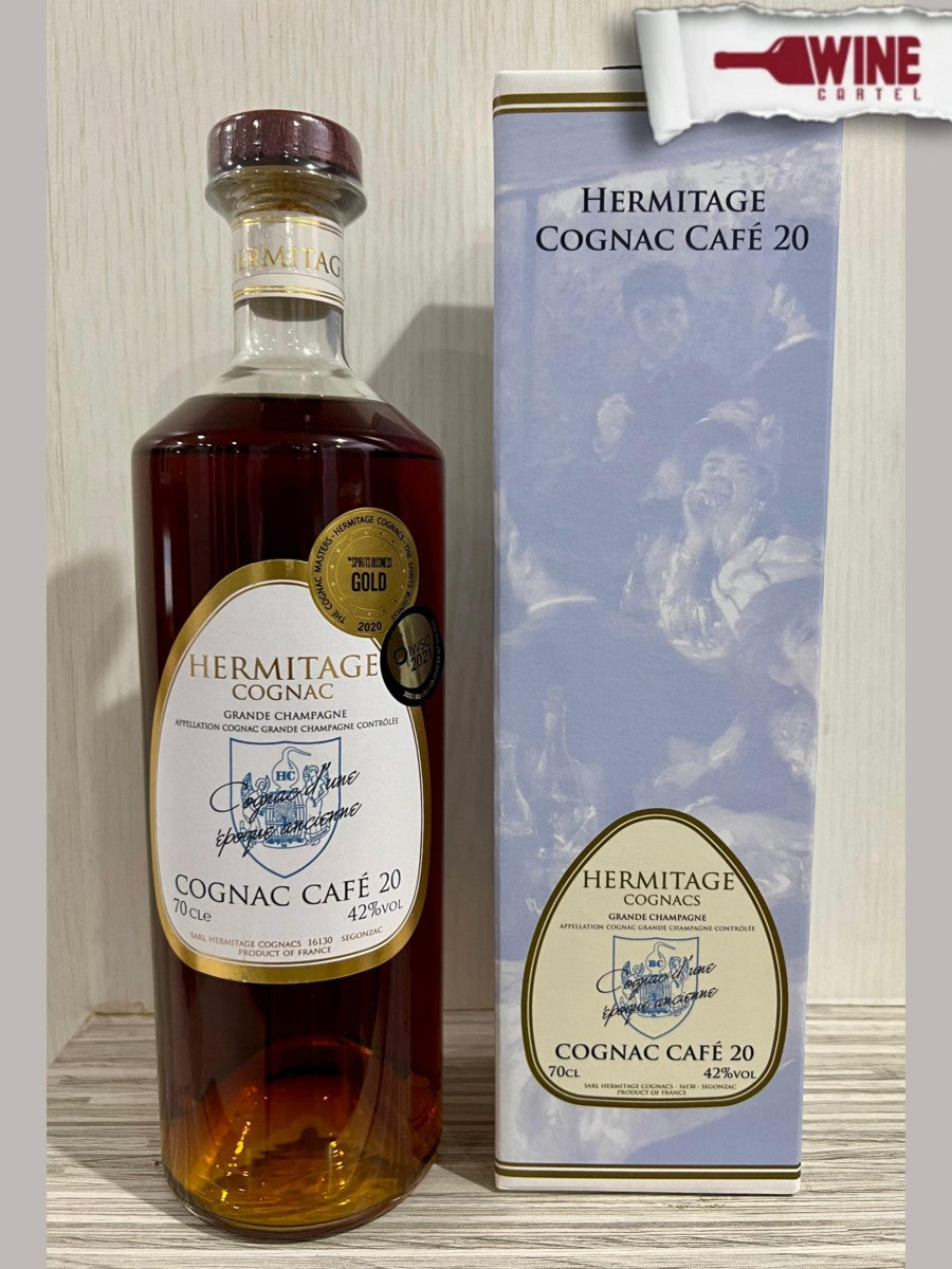 COGNAC HERMITAGE COGNAC CAFE 20 700mL RARE FRANCE