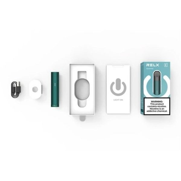 RELX Essential Device - Green Mini Pod Vape Pods