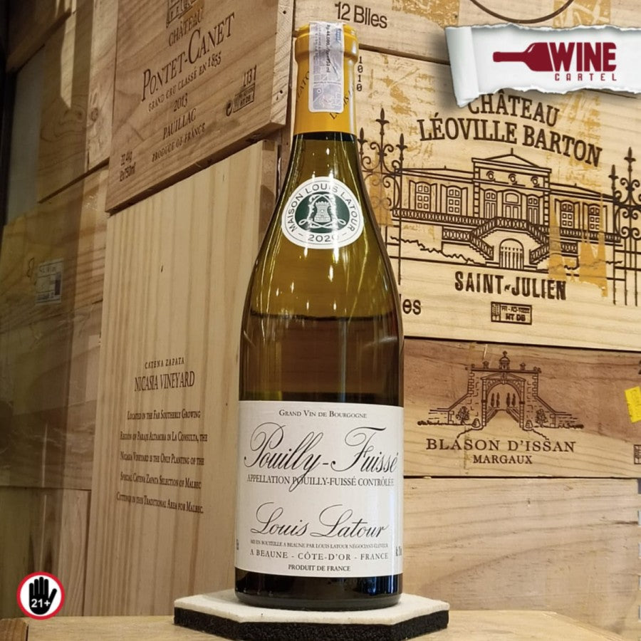 WHITE WINE Louis Latour Pouilly Fuisse Chardonnay 750mL FRANCE