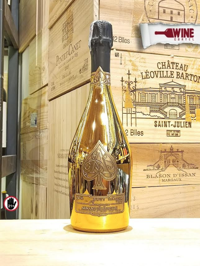 CHAMPAGNE Armand De Brignac - Brut Gold - 750ml FRANCE