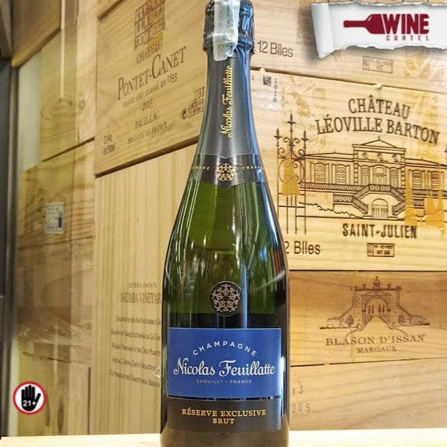 CHAMPAGNE Nicolas Feuillatte Réserve Exclusive Brut France 750mL FRANCE