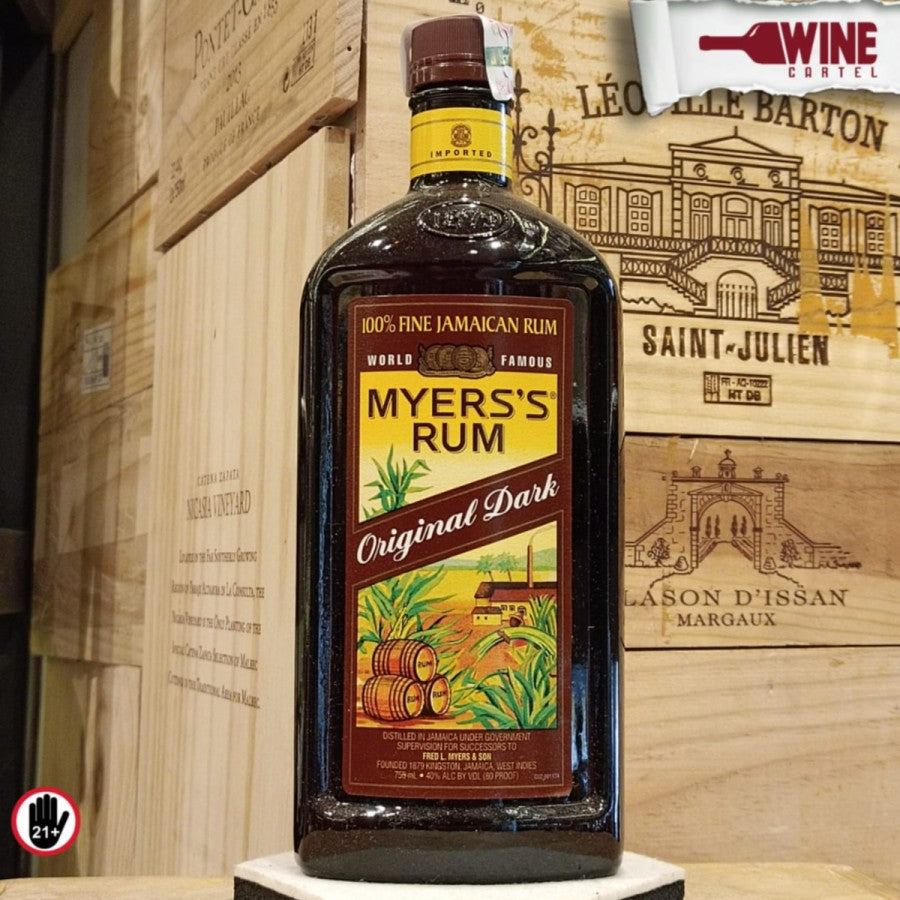 Liquor RUM Myers Original Dark Rum 750ml  JAMAICA