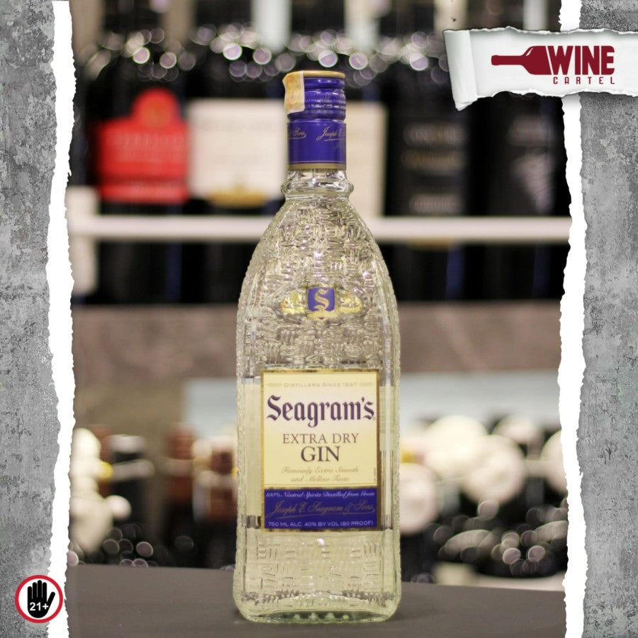 GIN Seagram's Extra Dry Gin 750ml UNITED STATES