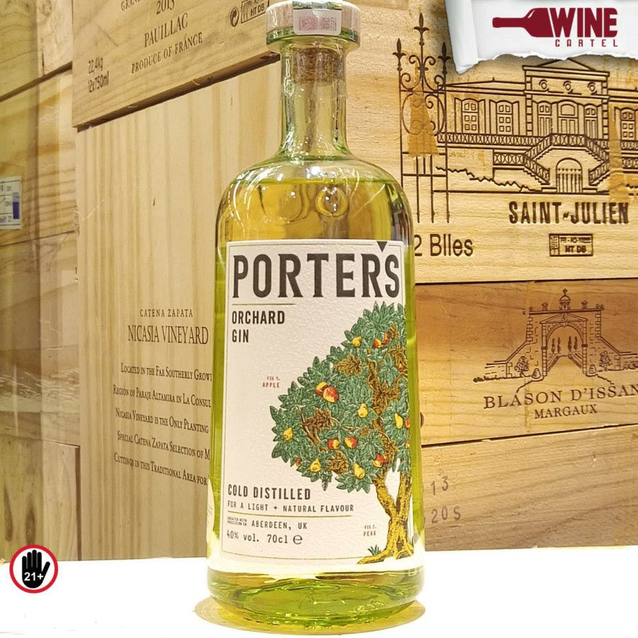 GIN Porters Porter's ORCHARD GIN 70CL 700mL BRITISH