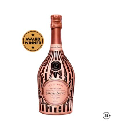 Laurent Perrier - Cuvee Rose Brut - Metal Cage - 750ml FRANCE