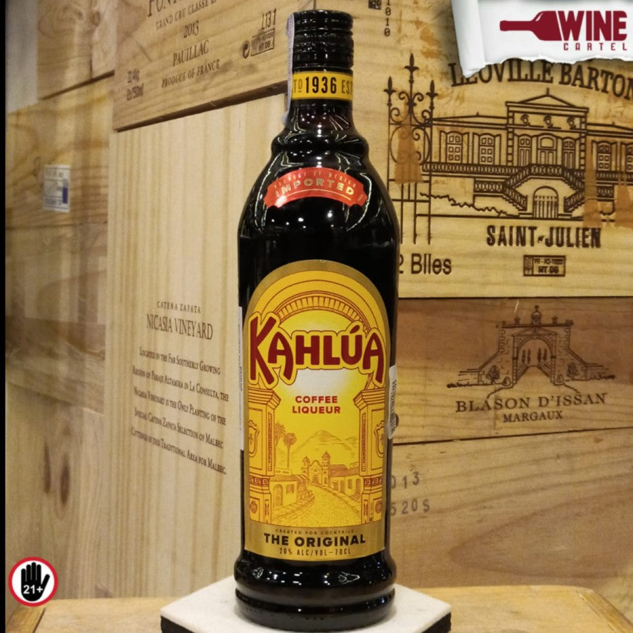 LIQUOR Kahlua Coffee Liqueur 700mL ORIGINAL REGISTERED MEXICO