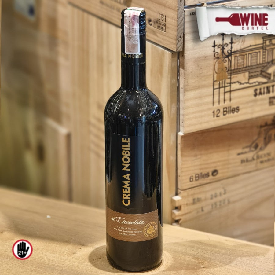 SWEET RED WINE Crema Nobile al Cioccolata Dark Chocolate Cream Sweet Germany Wine Coklat Wine | Cokelat Susu Cream 750mL GERMAN